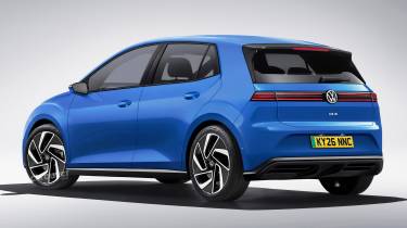 Volkswagen ID3 render rear quarter