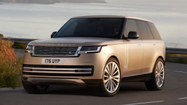 2022 Range Rover SUV - front 3/4