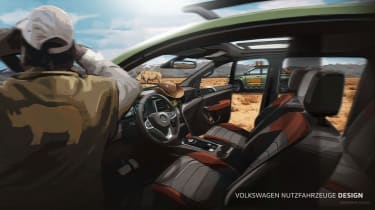 Volkswagen Amarok teaser - interior