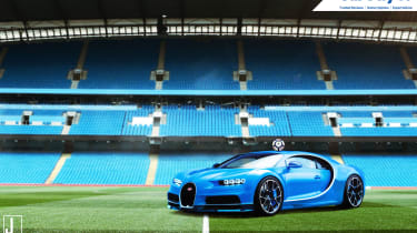 Manchester City Bugatti Chiron