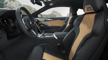BMW M8 Competition coupe - cabin 