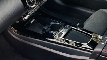 Mercedes A-Class hatchback centre console