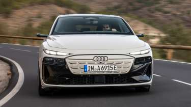 Audi A6 e-tron front cornering