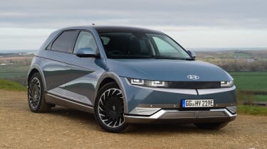 Hyundai Ioniq 5 drive - front 3/4 static
