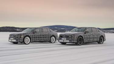 BMW 3 Series Neue Klasse testing side by side