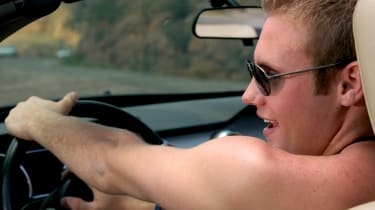 Topless driving