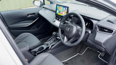 Toyota Corolla Touring Sports estate steering wheel