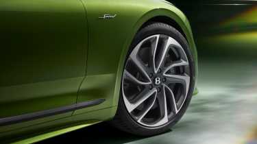 New Bentley Continental GT front wheel