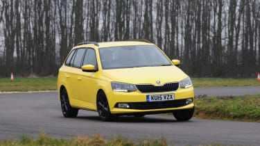 Like the Fabia hatchback, the estate is comfortable and good to drive