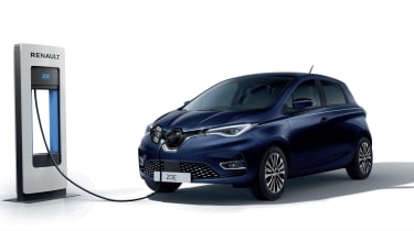 Renault ZOE Riviera Limited Edition - charging 