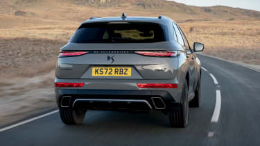 DS 7 SUV UK rear driving