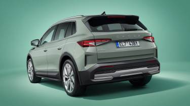 Skoda Elroq rear quarter