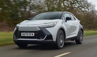 Toyota C-HR UK front dynamic