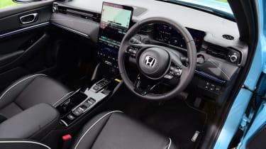 Honda e:Ny1 UK steering wheel