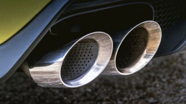 Ford Mustang Mach 1 exhausts