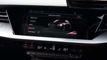 Audi S3 Sportback screen