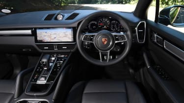 Porsche Cayenne S dashboard shot