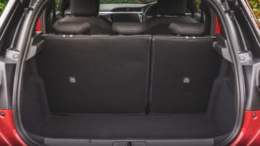 Vauxhall Corsa facelift boot