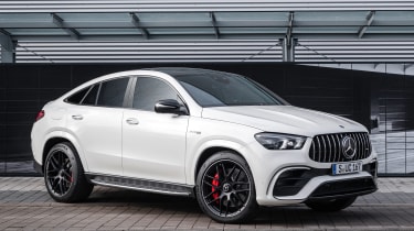 2020 Mercedes-AMG GLE 63 S Coupe front 3/4 static