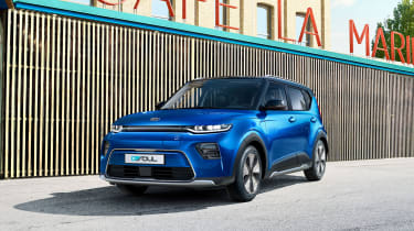 Kia Soul EV front