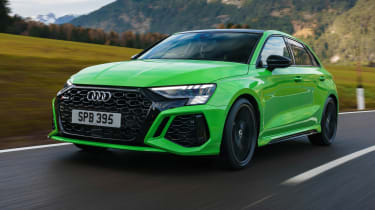 Audi RS 3 Sportback Launch Edition driving