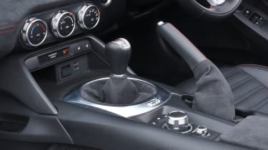 Six-speed manual is a joy to use