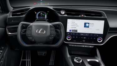 Lexus RZ dashboard