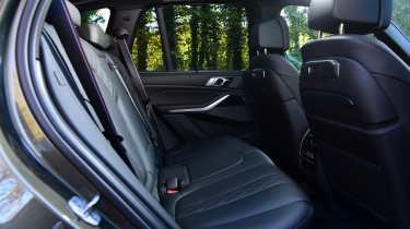 BMW X5 rear seats