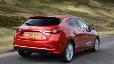 The Mazda3 comes with plenty of standard equipment, and is smooth and quiet on the open road.