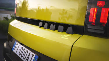 Fiat Grande Panda boot badge