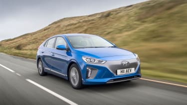 The Hyundai Ioniq is available as an EV, as well as a hybrid and plug-in hybrid