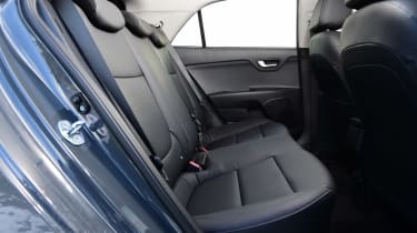 Kia Rio hatchback rear seats