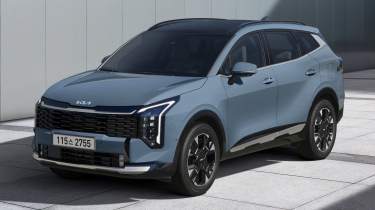 2025 Kia Sportage front quarter above