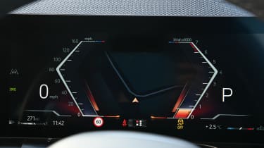 BMW X3 driver&#039;s display