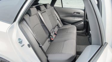 Suzuki Swace estate facelift rear seats