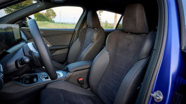 BMW 1 Series facelift front seats