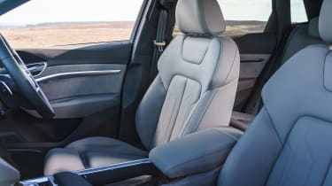 Audi e-tron SUV front seats