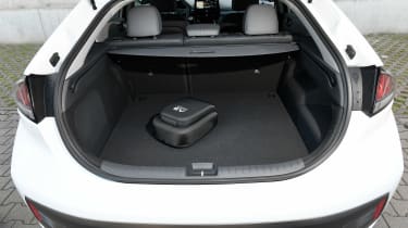 Hyundai Ioniq Plug-in Hybrid boot uncovered
