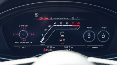 Audi RS4 Avant estate Virtual Cockpit