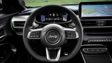 Jeep Avenger 4xe dashboard