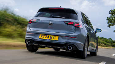 Volkswagen Golf GTI rear quarter cruising