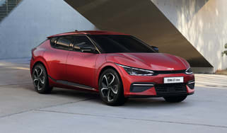 2021 Kia EV6 GT-Line - front 3/4 view