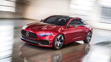 The Mercedes Coupe A Sedan points the way to a new saloon model