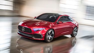 The Mercedes Coupe A Sedan points the way to a new saloon model