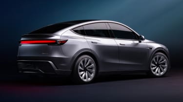 2025 Tesla Model Y rear quarter