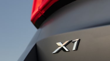 BMW X1 SUV rear badge