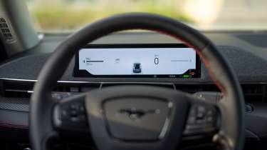 2025 Ford Mustang Mach-E driver display