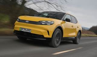 Ford Capri front quarter driving