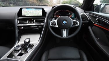 BMW 840d interior