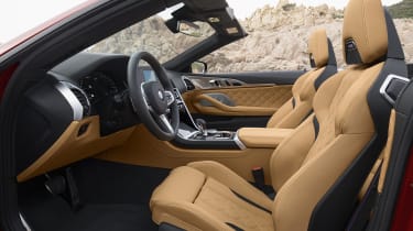 BMW M8 Competition convertible - cabin 